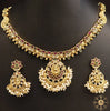 Traditional Gold Necklace With Kemp Stone